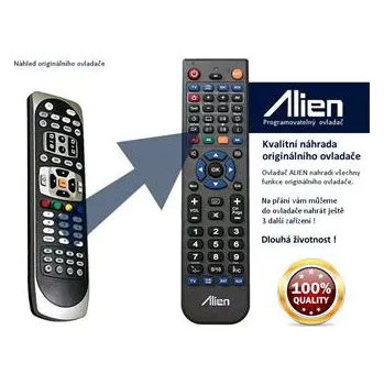 Dálkový ovladač Dálkový ovladač ALIEN Octagon SF 918 HD