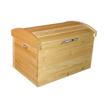 Úložný box Dřevěná truhlice 80x60x54 cm borovice masiv