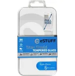 eSTUFF ochranné sklo TitanShield Full pro iPhone 6+/6s+ bílé