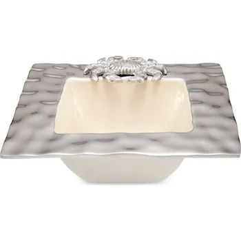 Julia Knight Servírovací mísa s krabem Crab, smetanově bílá