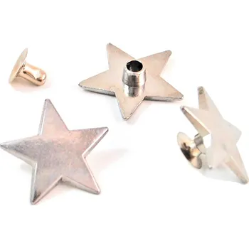 ozdoby stříbrné hvězdy - 100 kusů