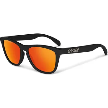 Oakley Frogskins, Matte Black/Ruby Iridium Polarized