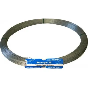 Ohradník Drát pro ohradníky pozink 625m x 2,5mm (Pozinkový drát pro elektrické ohradníky)