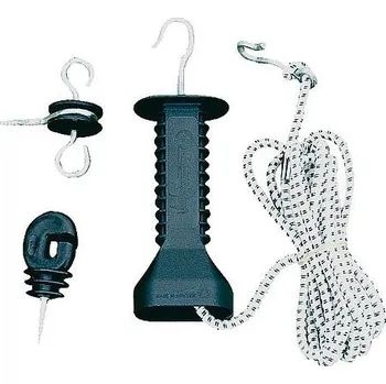 Ohradník Vchod pro ohradníky - vodivá guma 3-6m (Vchod do ohrady set s gumou)