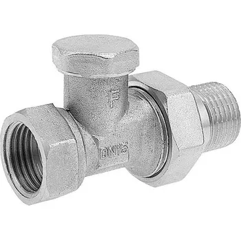 Ventil Šroubení radiátorové přímé DN 15 - 1/2" regulační, uzavírací