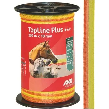 Ohradník Páska pro ohradníky polyetylén 200m x 10mm (Páska pro ohradníky polyetylenová)