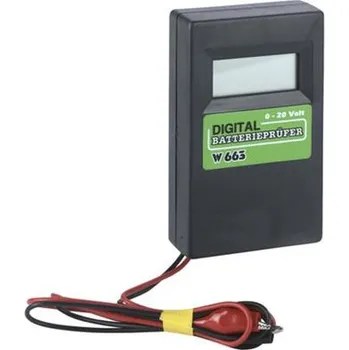 Ohradník Zkoušečka pro elektrické ohradníky do 20 V (Zkoušečka na baterie se zátěží 33 Ohm, digitální, 0 - 20 V)