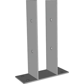 Kotvící podlahový úchyt 9x9 (Kotvící podlahový úchyt K302)