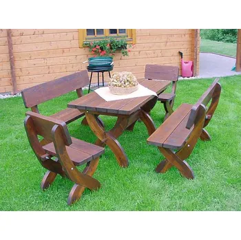 Zahradní sestava Zahradní židle z masivu Hospoda (Zahradní židle z masivu - Zahradní židle z masivu Hospoda)