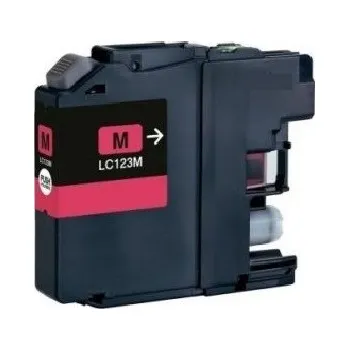 Brother LC-123M červený - kompatibilní
