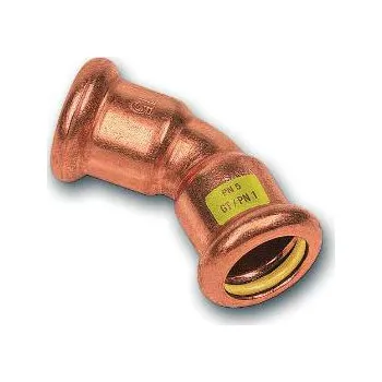 Fitinka CU lisovací koleno 45° 9041 - 35 - pro topení i rozvod plynu F/F