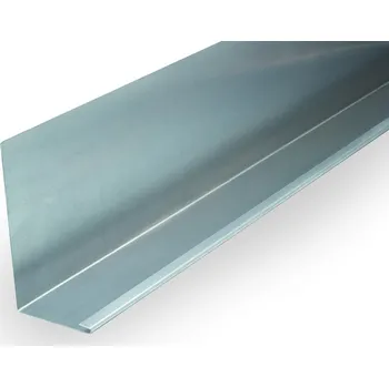 Lemování ke zdi - oplechování hliník - 1 m (Lemování ke zdi - oplechování hliník)