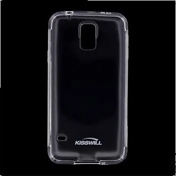 Pouzdro na mobilní telefon Kisswill TPU silikonové transparentní pouzdro pro Samsung G900 Galaxy S5