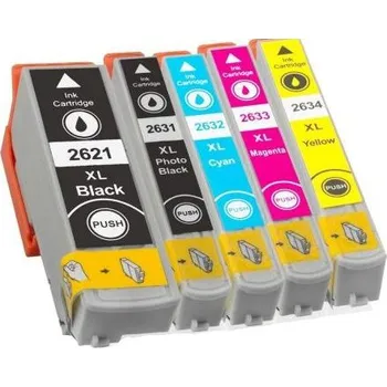 EPSON T2636 - kompatibilní multipack pro Epson Expression Premium XP-510, XP-520, XP-600, XP-605, XP-610, XP-615, XP-620, XP-625, XP-700, XP-710, XP-720, XP-800, XP-810, XP-820