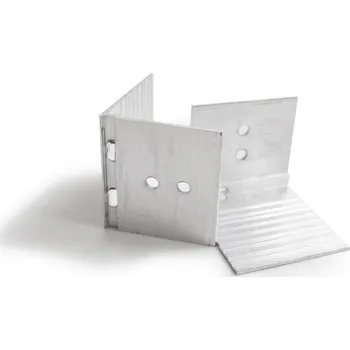 Úhloměr Hliníkový ukončovací úhelník - 5 Ks (Příslušenství pro makrolonové desky)