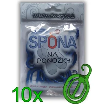 Pánské ponožky SPONA ponožkovač na ponožky ANOP zelená