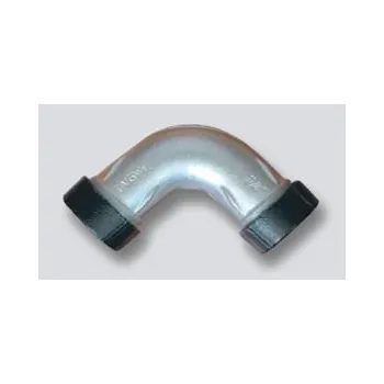 Vodovodní potrubí GEBO QW univerzální koleno DN50 (59,7-63,5) x 2" oboustranné