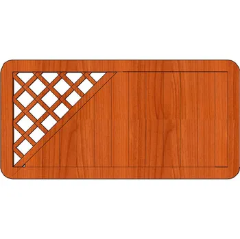 Plot Zahradní dělící stěna Modern 90x180 (Zahradní dělící stěna Modern VL770013)