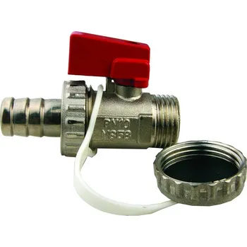 Vodovodní kohout Kulový kohout voda motýl vypouštěcí DN 15 - 1/2"