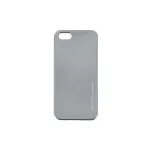 Mercury i-Jelly TPU silikonové pouzdro pro iPhone 5 / 5S / SE Metal Grey