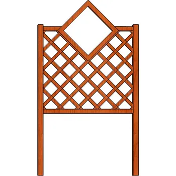 Truhlík Ozdobná mřížka nad truhlíky Čtverec 98x150 (Ozdobná mřížka nad truhlíky Čtverec 128x150)