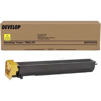 Toner Develop TN613, Ineo +452/+552/+652, yellow, A0TM2D0, originál