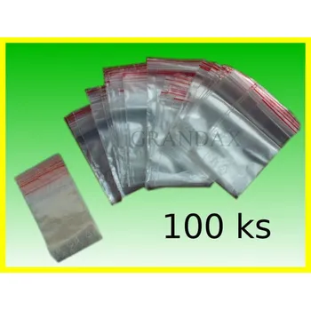 Sáček na potraviny Sáček rychlouzavírací 7x10cm / 100 ks