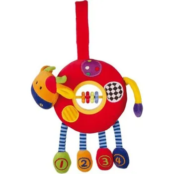 Hračka na kočárek Legler Motorická kravička Isabell