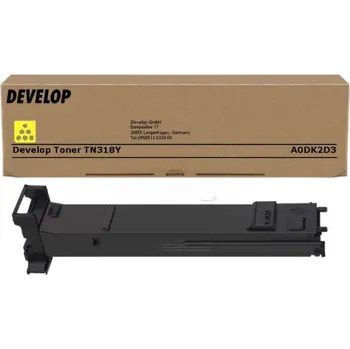 Toner Develop TN318Y, Ineo +20, yellow, A0DK2D3, originál