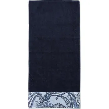 Osuška Möve Pima osuška tmavě šedá s textilní bordurou 80x150 cm