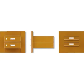 Poštovní schránka Poštovní schránka SA 260×90×370, izolovaná hliníková do pevného dílu dveří Provedení: Standartní RAL