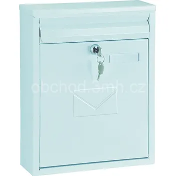 Poštovní schránka Rottner Poštovní schránka COMO 250×320×85 v sestavě na stěnu Barva: Bílá