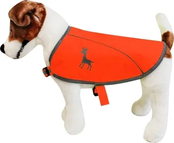 Obleček pro psa Alcott Neon reflexní oranžová vesta
