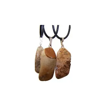 Přívěsek Jaspis obrázkový - přívěsek na bužírce