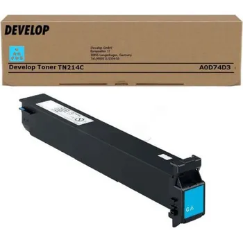Počítač Toner Develop TN214C, Ineo +200, cyan, A0D74D3, originál