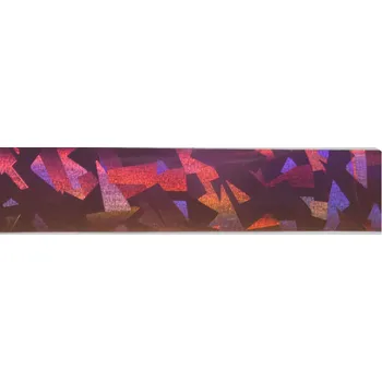 VIVI Folie na nehty střepy duha fialová,rezavá 50 cm