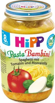 HIPP Pasta bambini Rajčata se špagetami a mozzarellou 220 g