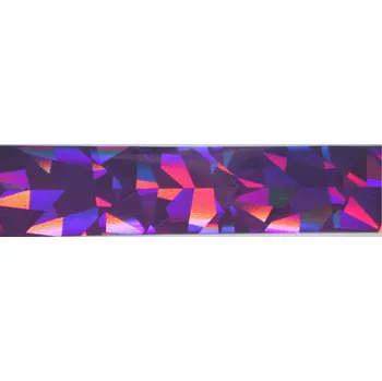 Folie na nehty střepy fialová