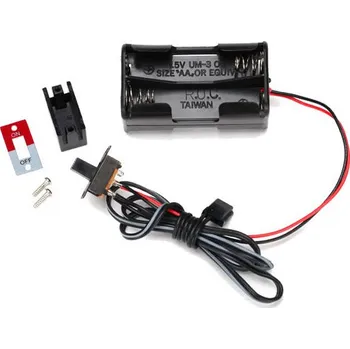 RC vybavení Traxxas pouzdro baterií 4AA s vypínačem