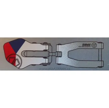 Snowboarding Sidas Custom přezka ČR