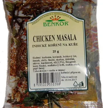 Koření Benkor Chicken masala 25 g