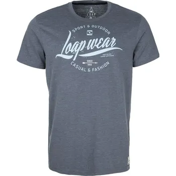 Pánské tričko Pánské tričko Loap Barok šedé