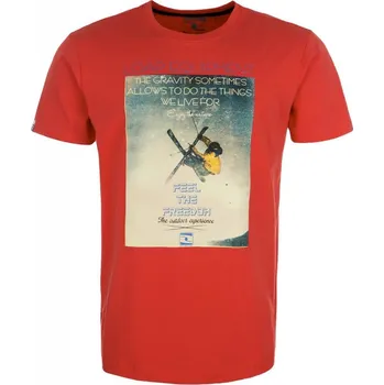 Pánské tričko Tričko Loap BARTEX Červená