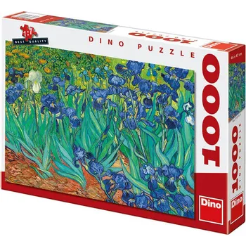 Puzzle Dino Vincent Van Gogh Kosatce 1000 dílků
