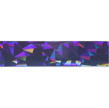 VIVI Folie na nehty střepy duha modrá,fialová 50 cm