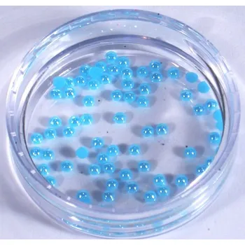 Kamínky-perly na nehty modré nebe 100ks