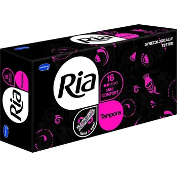Menstruační tampony Ria tampony Mini Comfort 16 ks růžové