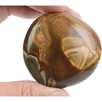 Přírodní kámen Tromlovaný jaspis pestrý 92g