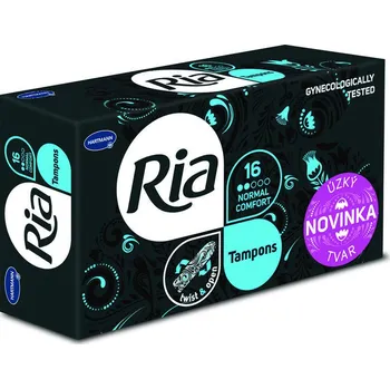 Menstruační tampony Ria tampony Normal Comfort 16 ks modré