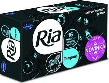 Hygienické tampóny Ria tampony Normal Comfort 16 ks modré